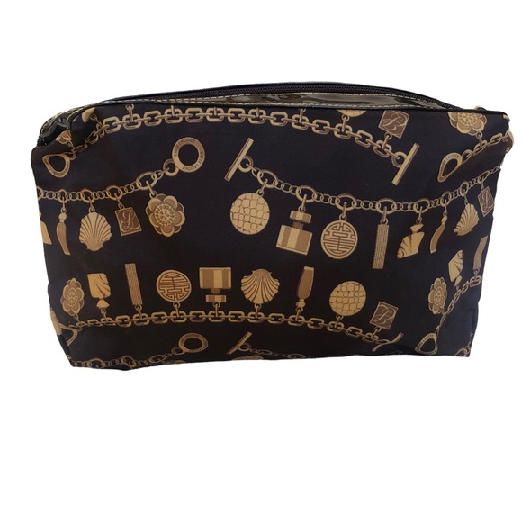 Estée Lauder Vintage Brown & Gold Charm Bracelet NEW - Picture 2 of 9